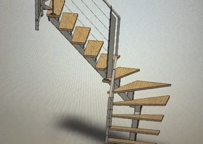 escalier acier particulier 1 realisations BSMI