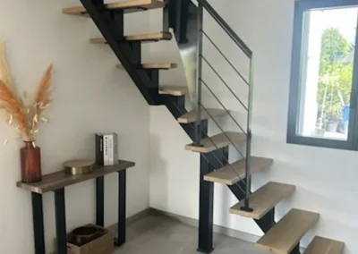 escalier acier particulier 4 realisations BSMI