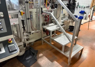 marche pied pour acces securise ligne de production soudure chaudronnerie BSMI Bretagne