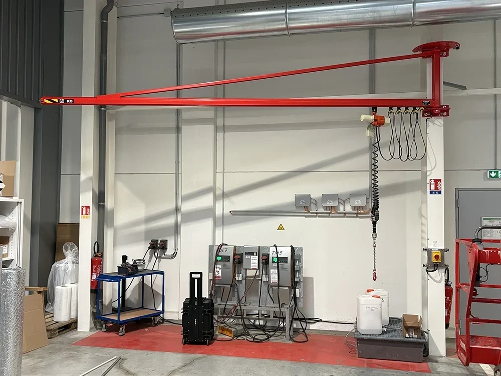 montage potence ergonomique 1 ergonomie postes industriels BSMI Bretagne