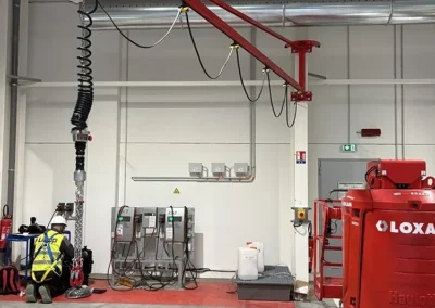 montage potence ergonomique 2 ergonomie postes industriels BSMI Bretagne